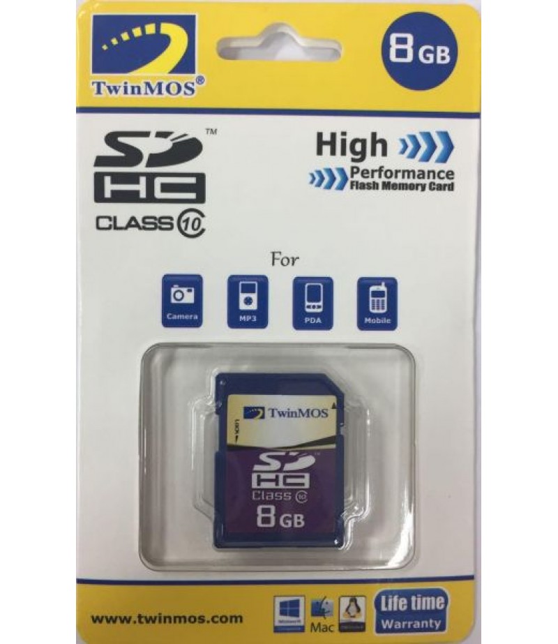 TWINMOS 8GB SDHC CLASS 10