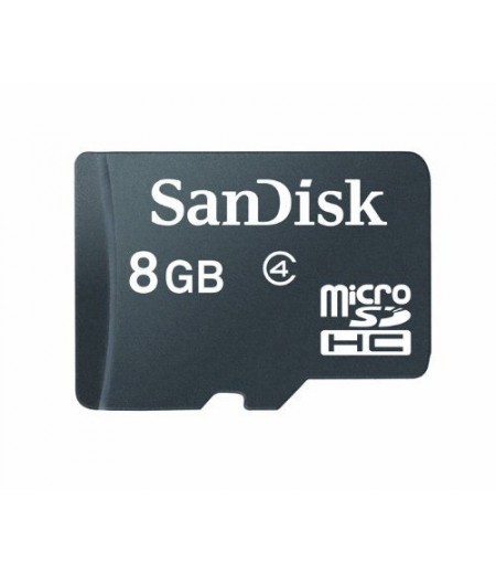 SanDisk 8 GB MicroSD Card with Adapter - SDSDQM-008G-B35A