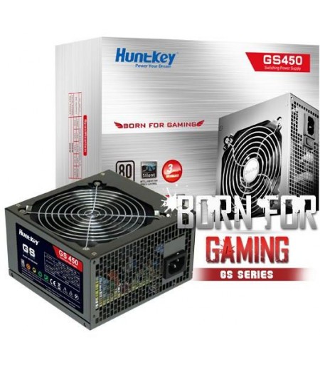 HUNTKEY GS450 - 350W APFC 80, ATX12V V2.3 PSU