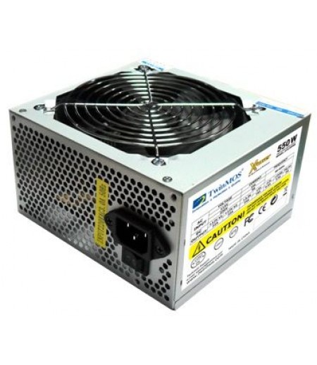 TWINMOS 550W POWER SUPPLY- XPOWER WITH 12CM COOLING FAN