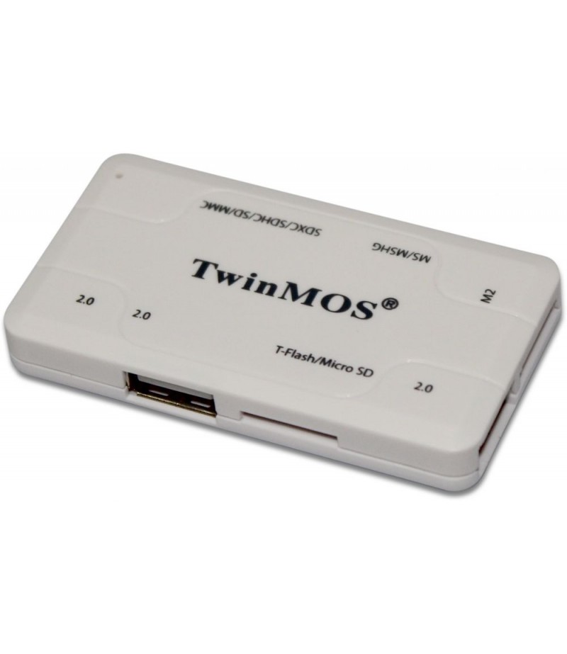 TWIN MOS COMBO GADGET USB HUB AND CARD READER