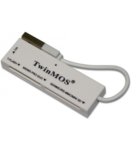 USB2.0 MEMORY CARD READER AND WRITER [WHITE]