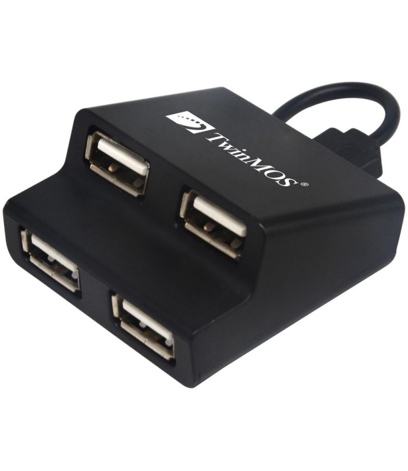 4 Ports Usb2.0 Hub [black]