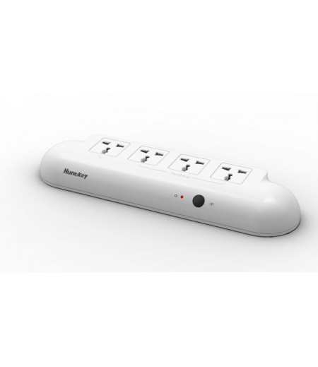 Huntkey Remote Controlled Smart Power Strip- 4 Socket