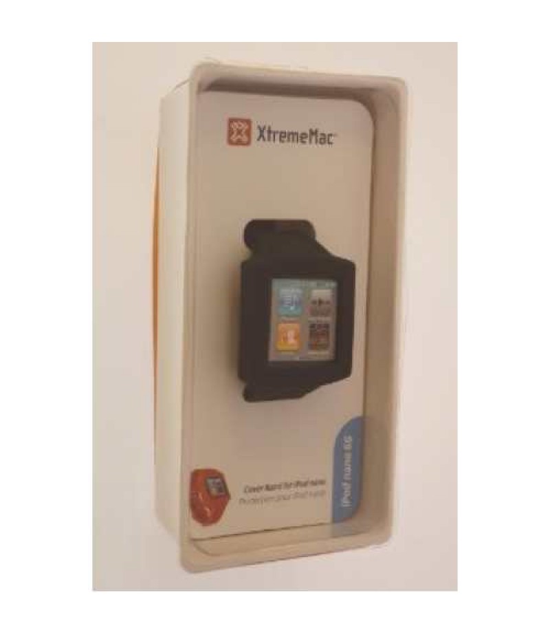 XtremeMac Cover Band Nano 6g Sport Watch Licorice Blk