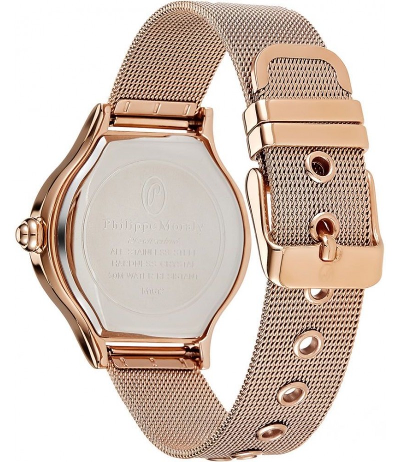 Philippe Moraly Rose Gold Analog Watch - M1612RW