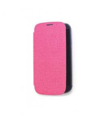 ANYMODE S3 FOLIO COVER LIZARD PATTERN PINK