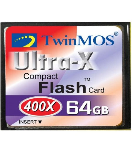 TwinMos Compact Flash Card (CFC)64GB 400X