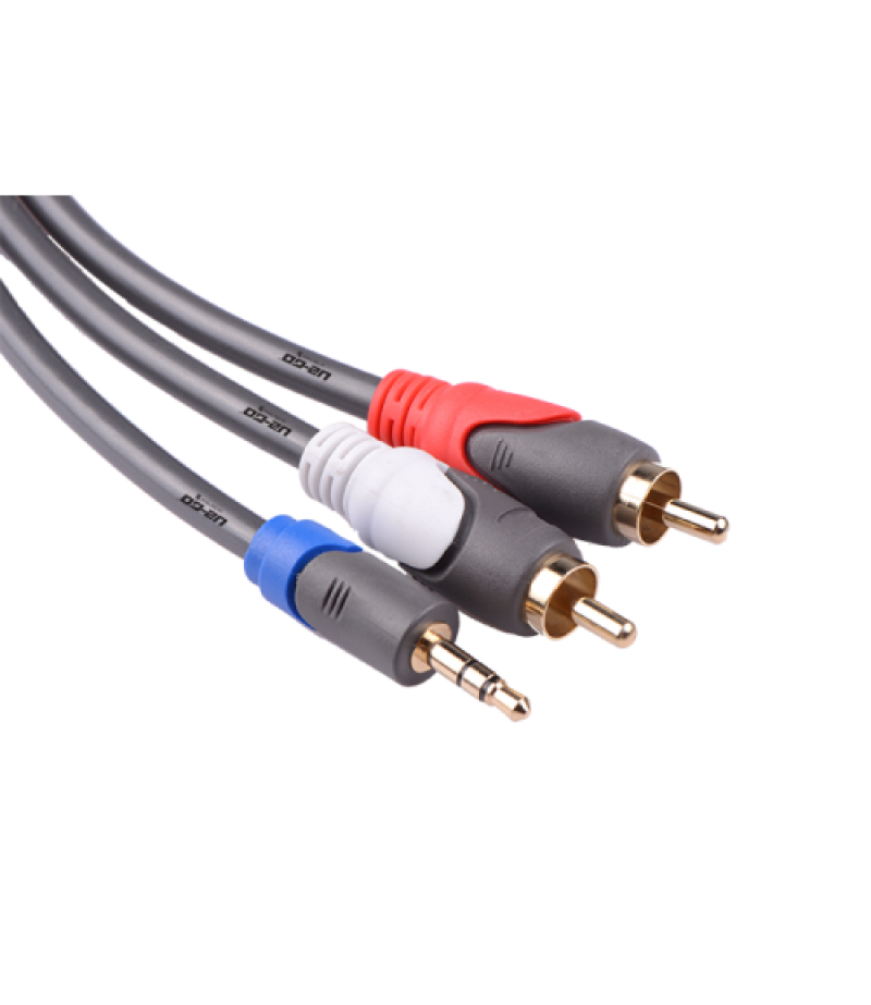 U2-GO 3.5MM MALE TO 2RCA MALE CABLE (2M)