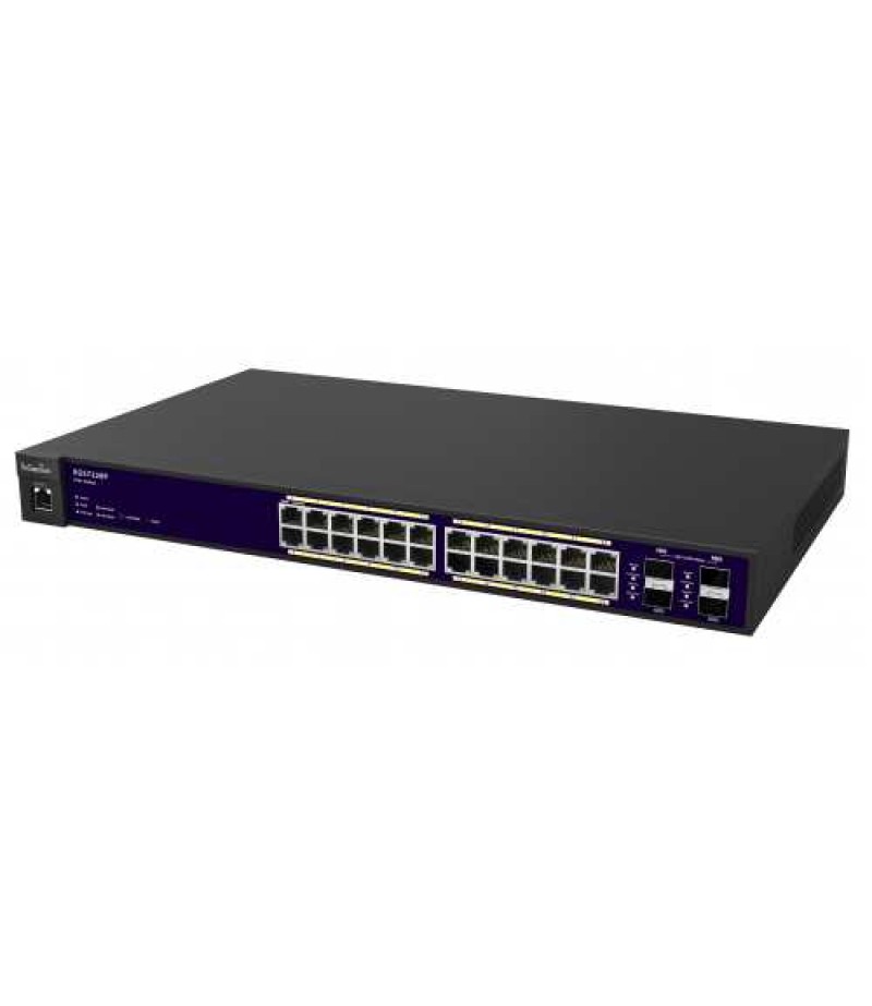 ENGENIUS 24 PORT GIGABIT POE+L2 MANAGED SWITCH WITH 4 DUAL SPEED SFP(TDMM/ARM/031015)