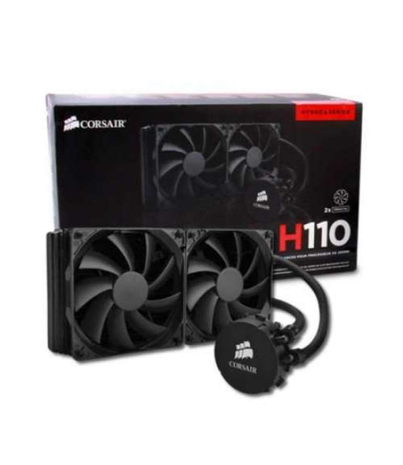 CORSAIR H110 280mm Extreme Performance Liquid CPU Cooler CW-9060014-WW