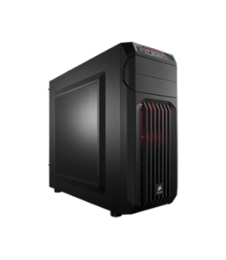 CORSAIR Carbide Series® SPEC-01 Red LED Mid-Tower Gaming Case CC-9011050-WW