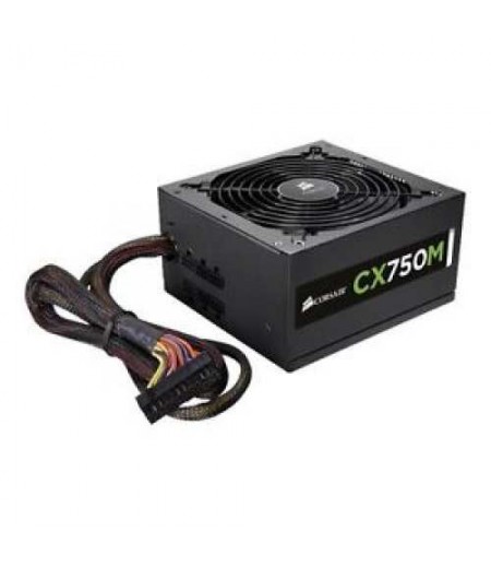 CORSAIR CX750M ATX Power Supply — 750 Watt 80 PLUS® Bronze Certified Modular PSU CP-9020061-UK