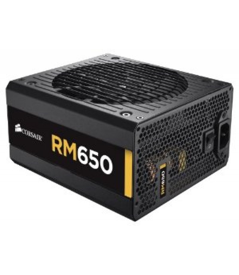 CORSAIR RM650 — 650 Watt 80 PLUS® Gold Certified Fully Modular PSU CP-9020054-UK