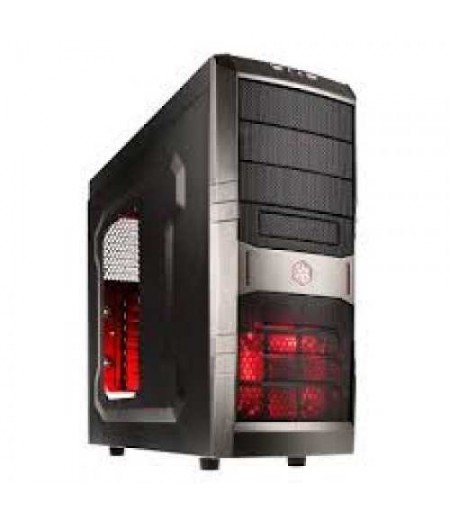 SILVERSTONE RL01B-W-USB3 REDLINE SERIES BLACK ATX CASE