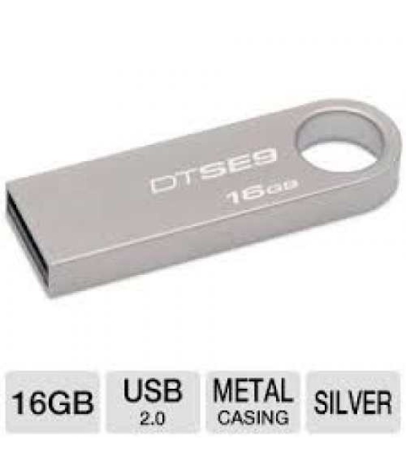 KINGSTON 16GB USB 2.0 DataTraveler SE9 (Metal casing)DTSE9H/16GB