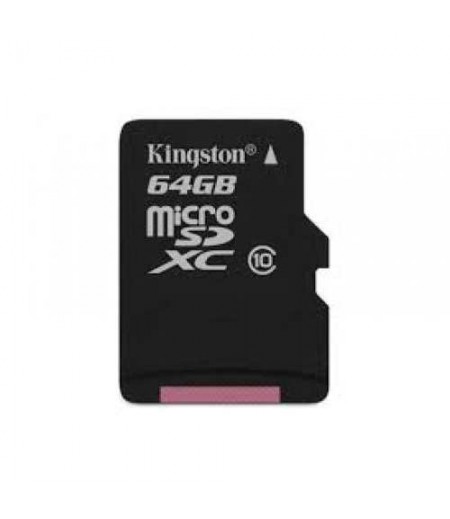 KINGSTON 64GB microSDXC Class 10 Flash Card SDCX10/64GB