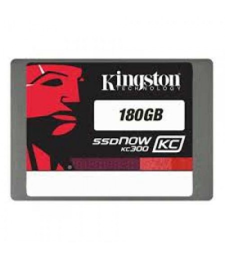 KINGSTON Internal Solid State Drive (SSD)180GB SSDNow KC300 SSD SATA 3 2.5 (7mm height) w/Adapter