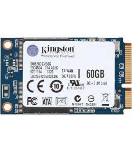 KINGSTON Internal Solid State Drive (SSD)60GB SSDNow mSATA (6Gbps)