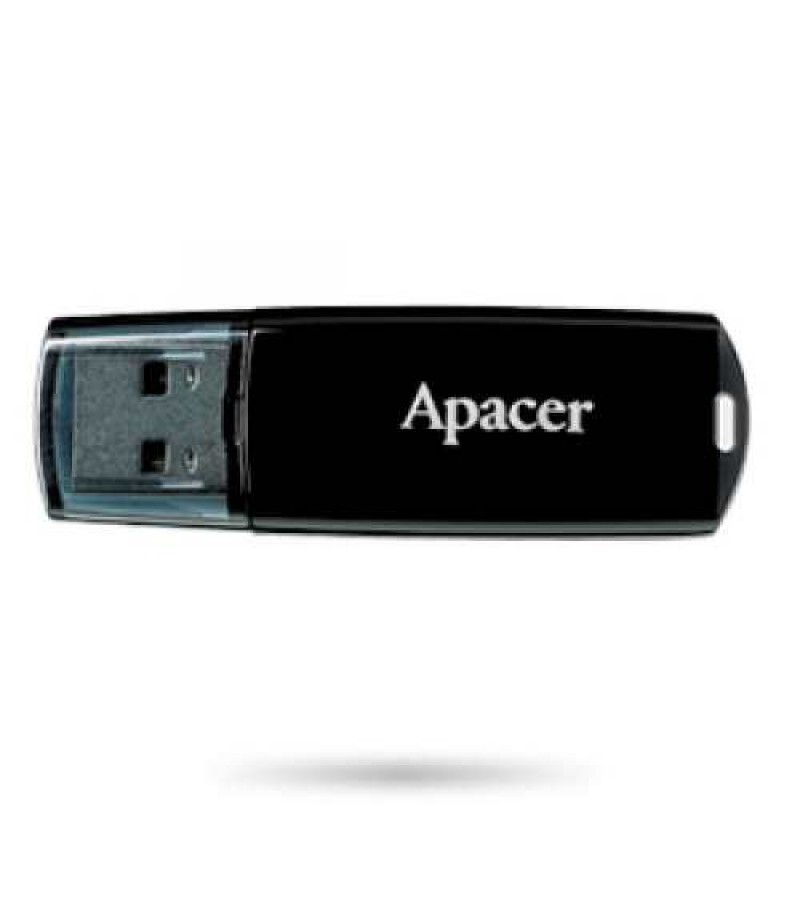 Apacer AH322 16GB Flash Drive, Black, Retail Package