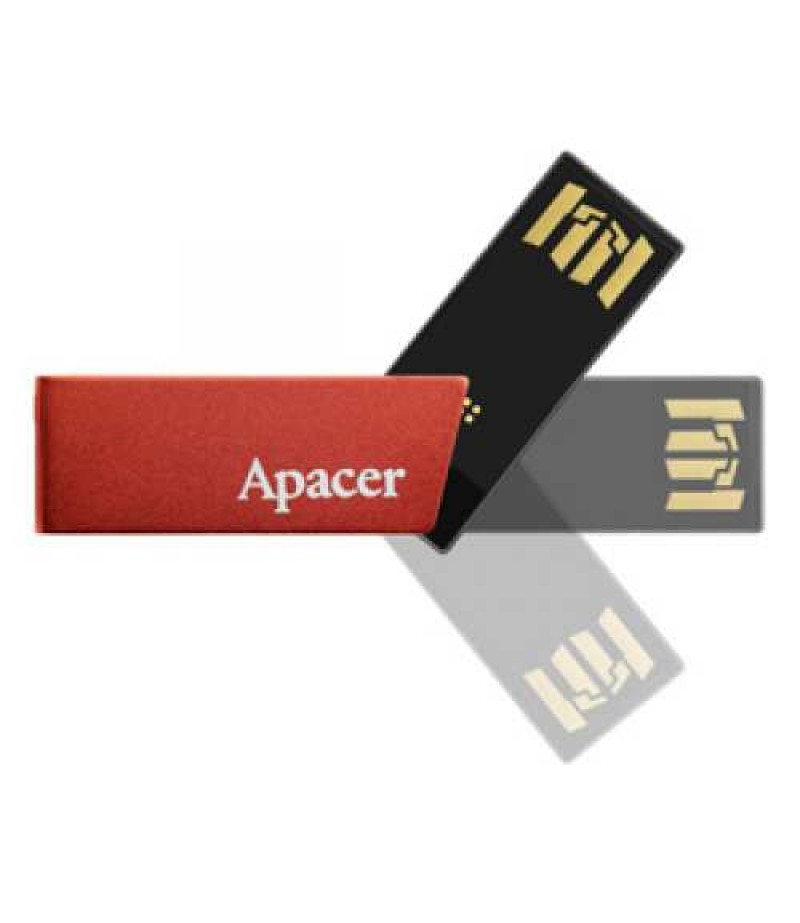 Apacer AH130 8GB Flash Drive, Red, Retail Package