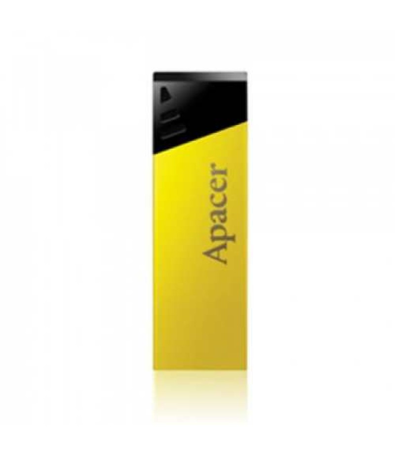 Apacer AH131 32GB Flash Drive, Yellow, Retail Package