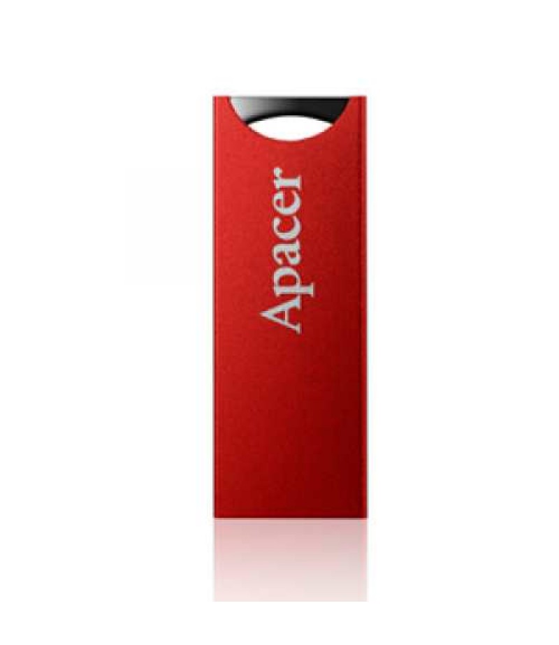 Apacer AH133 16GB Flash Drive, Red, Retail Package