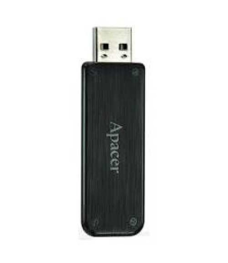 Apacer AH325 64GB Flash Drive, Black ,Retail Package