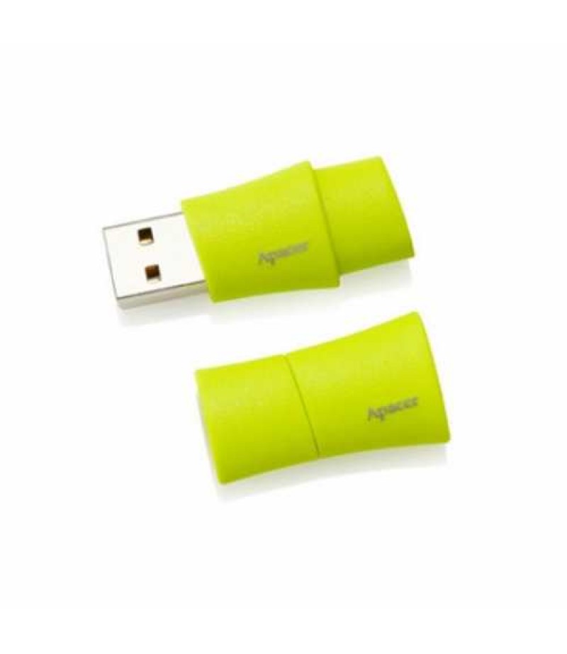 Apacer AH137 4GB Flash Drive, Green, Retail Package