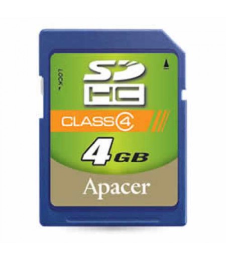 Apacer SDHC Class4 4GB RP