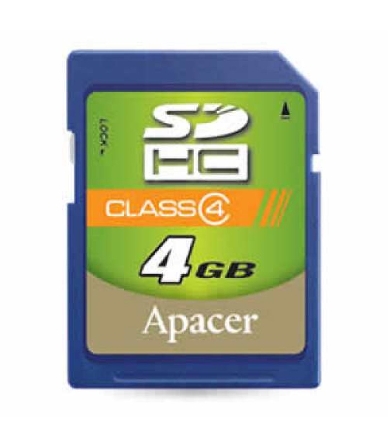 Apacer SDHC Class4 4GB RP