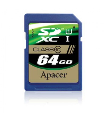 Apacer SDXC UHS-I Class10 64GB RP