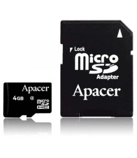 Apacer microSDHC Class4 4GB RP