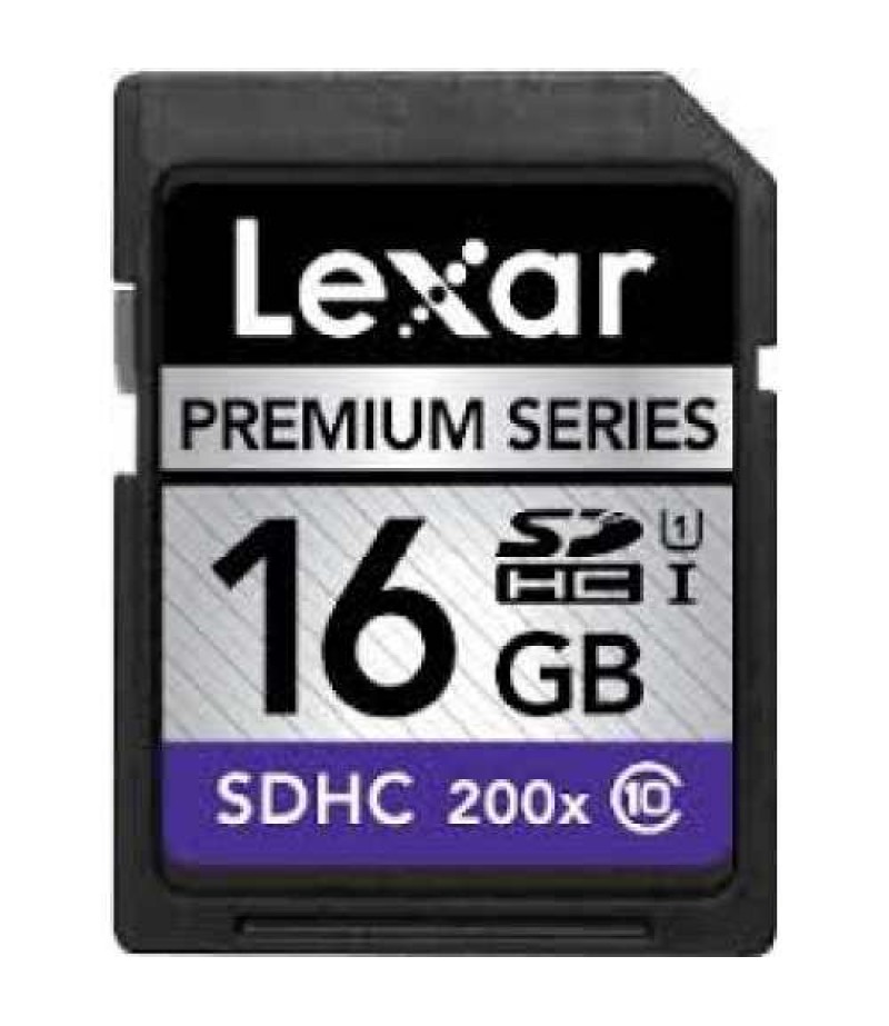 Lexar PREMIUM SD 200X (Class 10) LSD16GBBEU200 LEXAR PS SDHC 16GB 200X C10 UHS-I