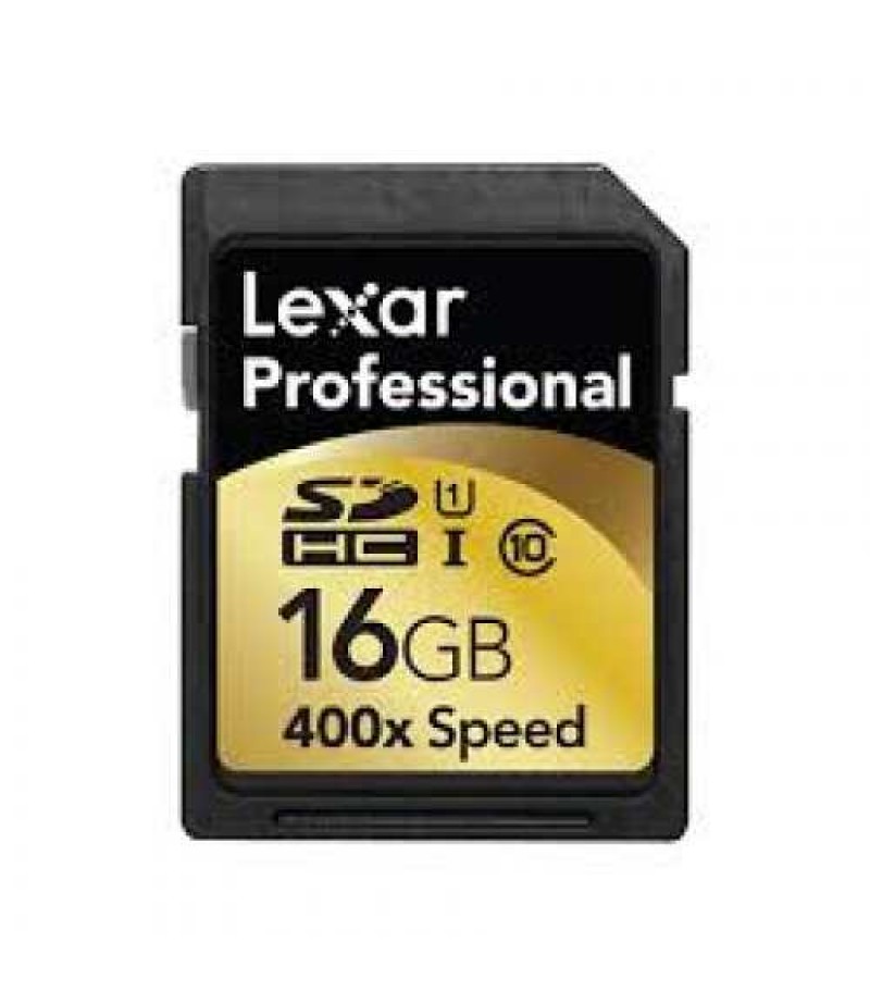 Lexar PROFESSIONAL SD 400X(Class 10)LSD16GCTBEU400 16GB SDHC 400X Professional UHS-I