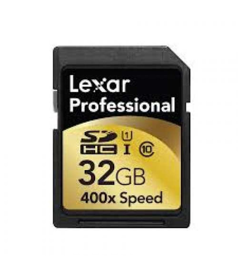 Lexar PROFESSIONAL SD 400X(Class 10)LSD32GCTBEU400 32GB SDHC 400X Professional UHS-I