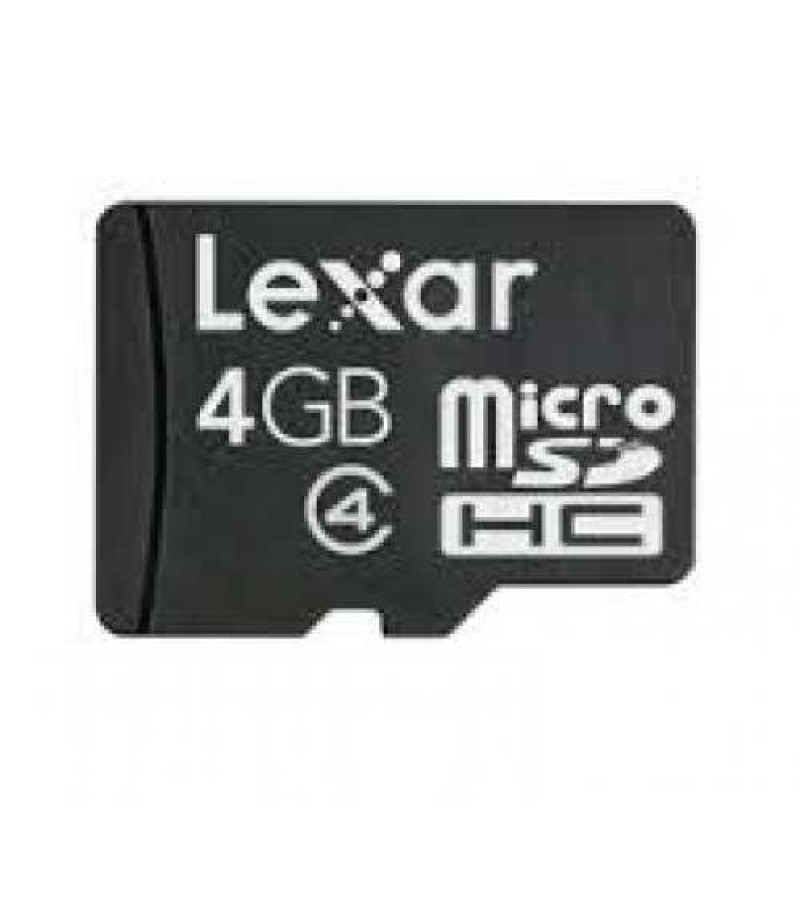 Lexar NORMAL MICRO SD LSDMI4GBABEU 4GB microSDHC without adapt (Class 4)