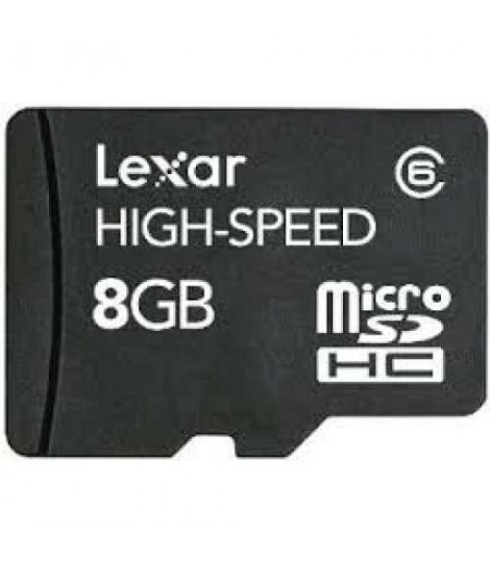 Lexar NORMAL MICRO SD LSDMI 8GA BEUC10 8GB microSDHC without adapter ( Class 10)