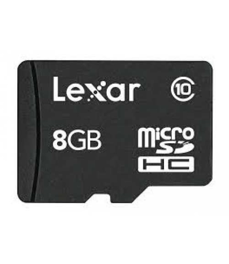 Lexar NORMAL MICRO SD (with adapter) LSDMI8GBABEUC10A 8GB microSDHC with Adapter