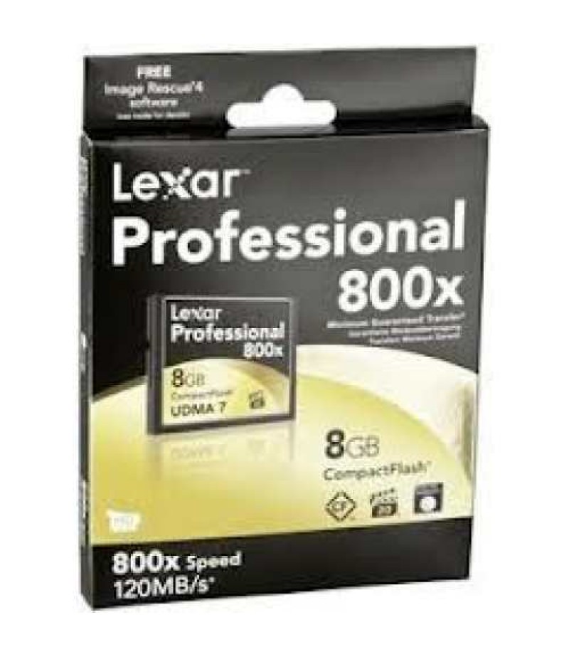 Lexar PROFESSIONAL CF CARD 800X LCF8GBCTBEU800 8GB 800X Professional UDMA