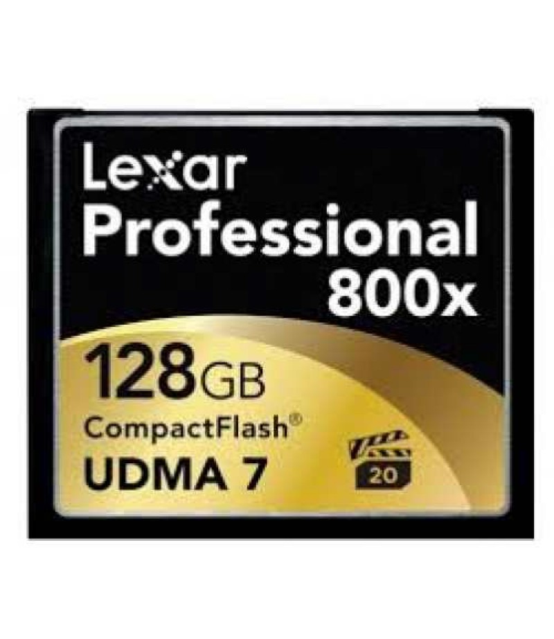 Lexar PROFESSIONAL CF CARD 800X LCF128CTBEU800 128GB 800X Professional UDMA