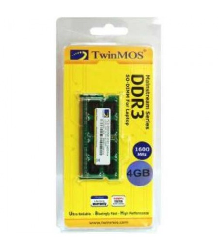 TwinMOS DDR2 800MHz/667MHz/533MHz (Laptop 1GB)