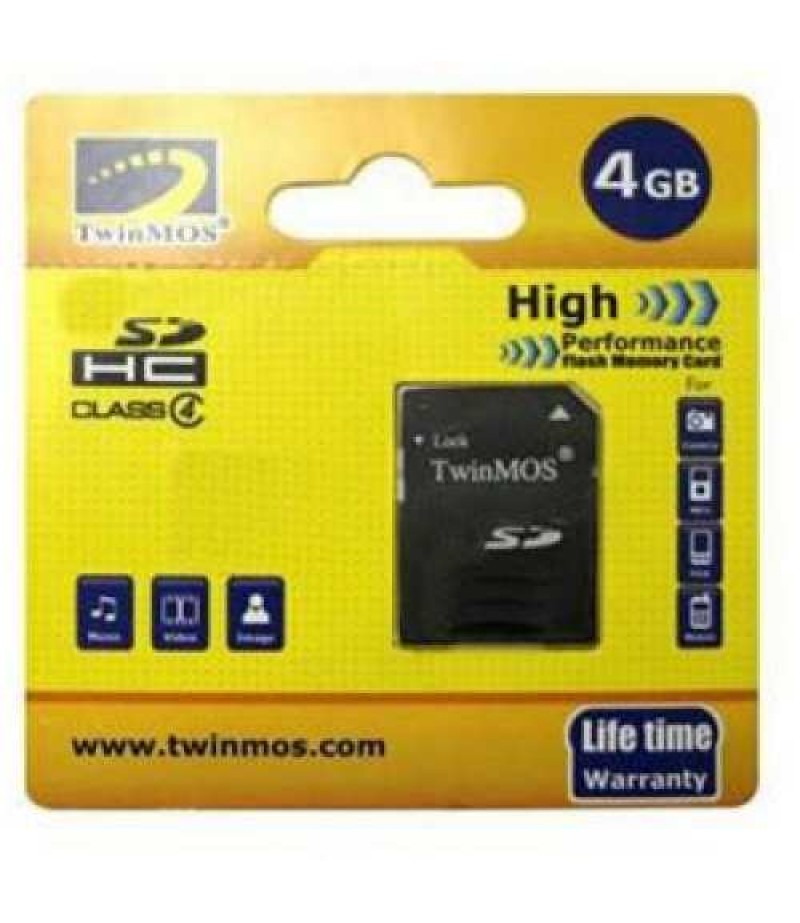 TwinMos Micro SD 4GB CL 4