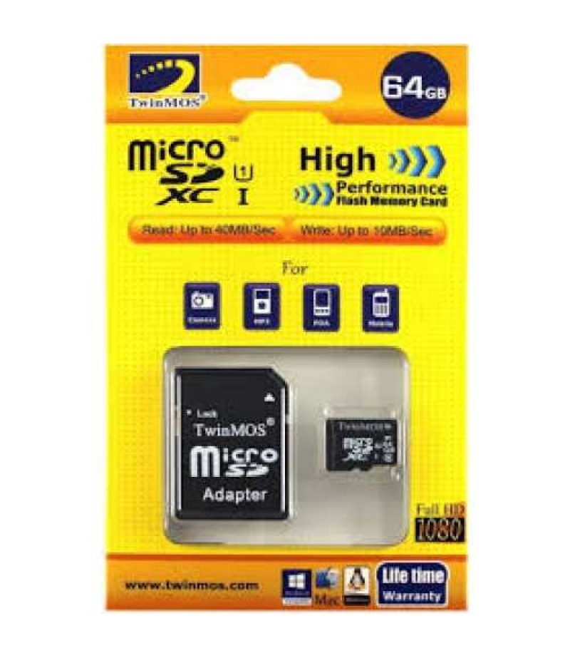 TwinMos SDHC 64 GB CL 10