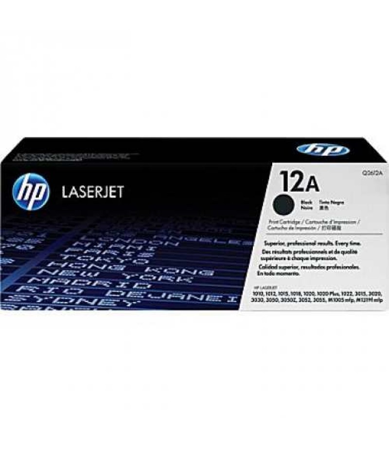 HP TONER Q2612A BLACK