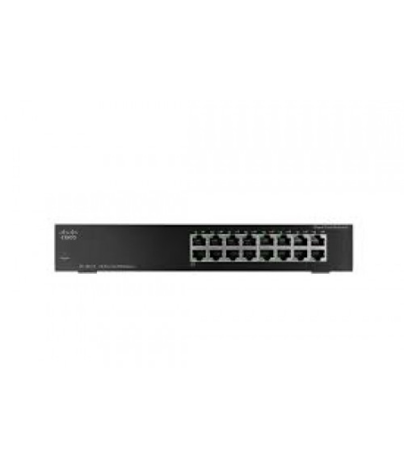 CISCO SMALL BUSINESS NETWORK SWITCH 16 PORT SF100D-16