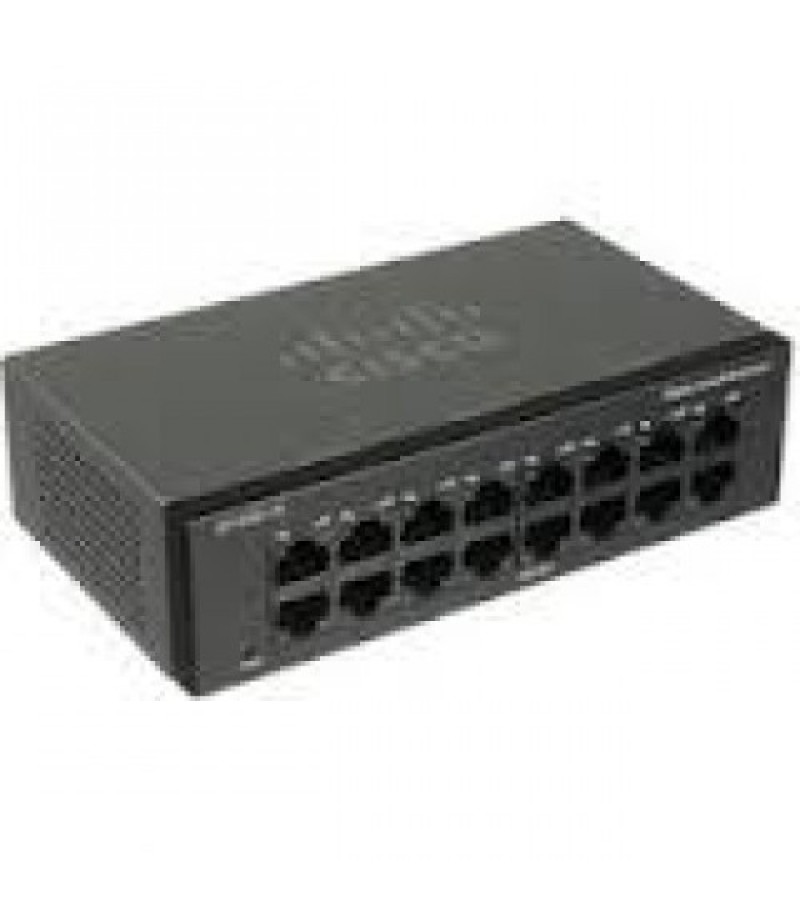 CISCO SMALL BUSINESS NETWORK SWITCH 16 PORT SF100D-16