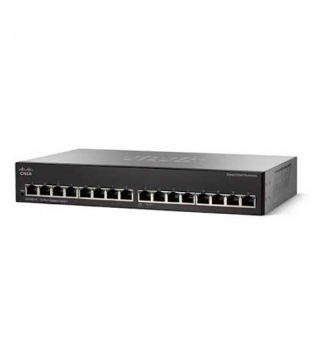 LINKSYS/CISCO SMALL BUSINESS NETWORK SWITCH 16 PORT SG100-16