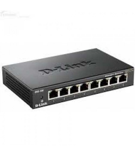 DLINK 8PORT 10/100 NETWORK SWITCH DES-1008A