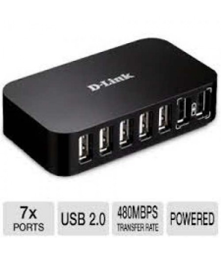 DLINK USB HUB 7 PORT HI-SPEED POWERED